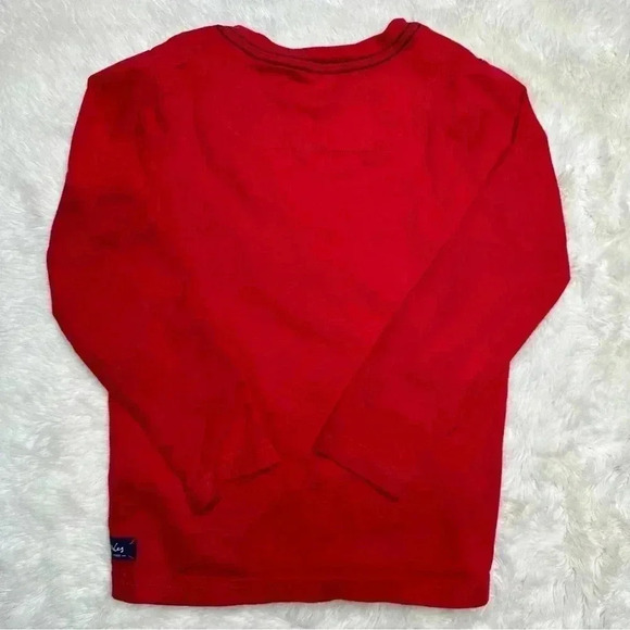 Joules Shirt Crook-adile Red Long Sleeved Size 6 - Picture 9 of 16